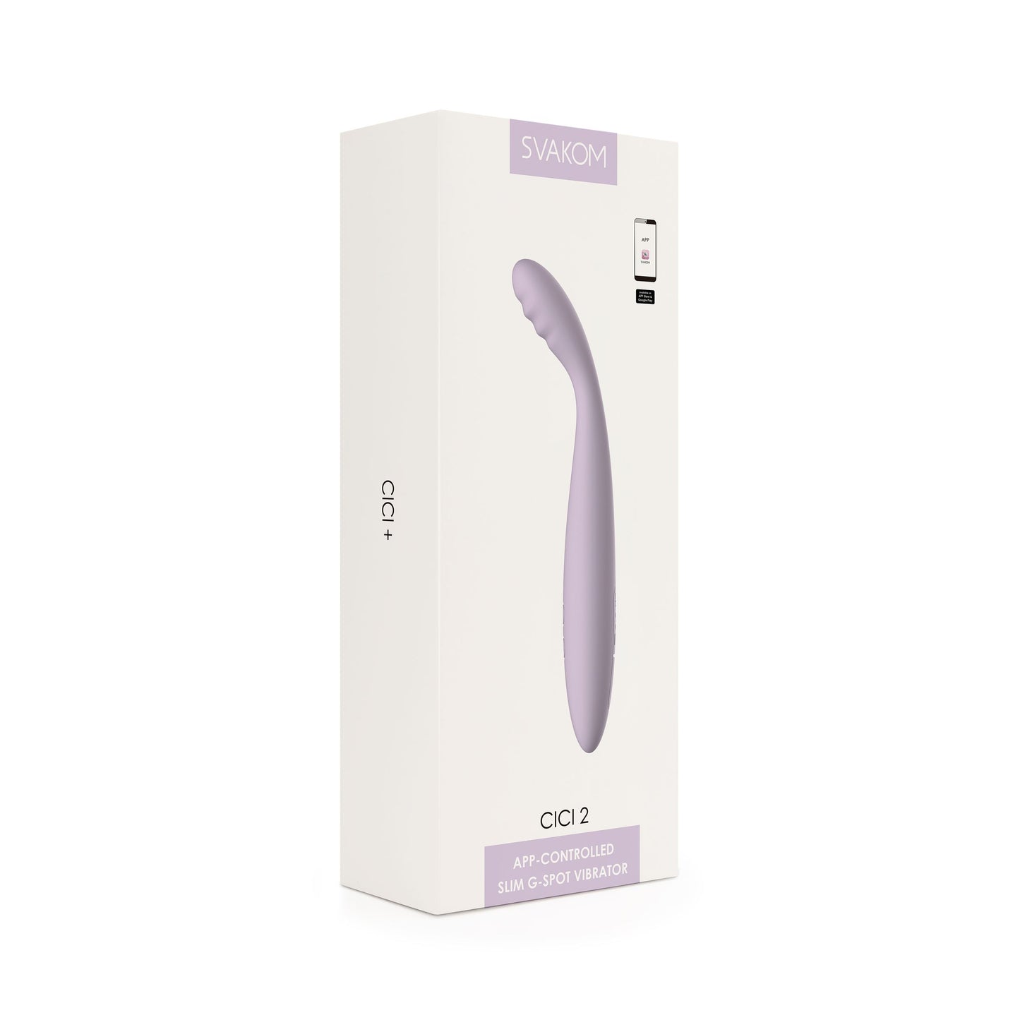 SVAKOM - Cici 2 Flexible G-spot Vibratror - Lavender