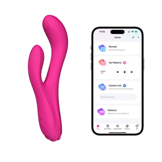 Lovense - Osci 3 Heated & Vibrating G - Spot Vibrator - Pink